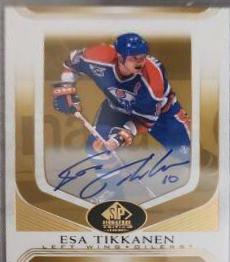 Esa Tikkanen [Gold Spectrum Autograph] #12