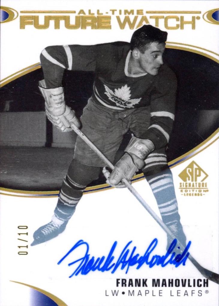 Frank Mahovlich [Black Autograph] #409