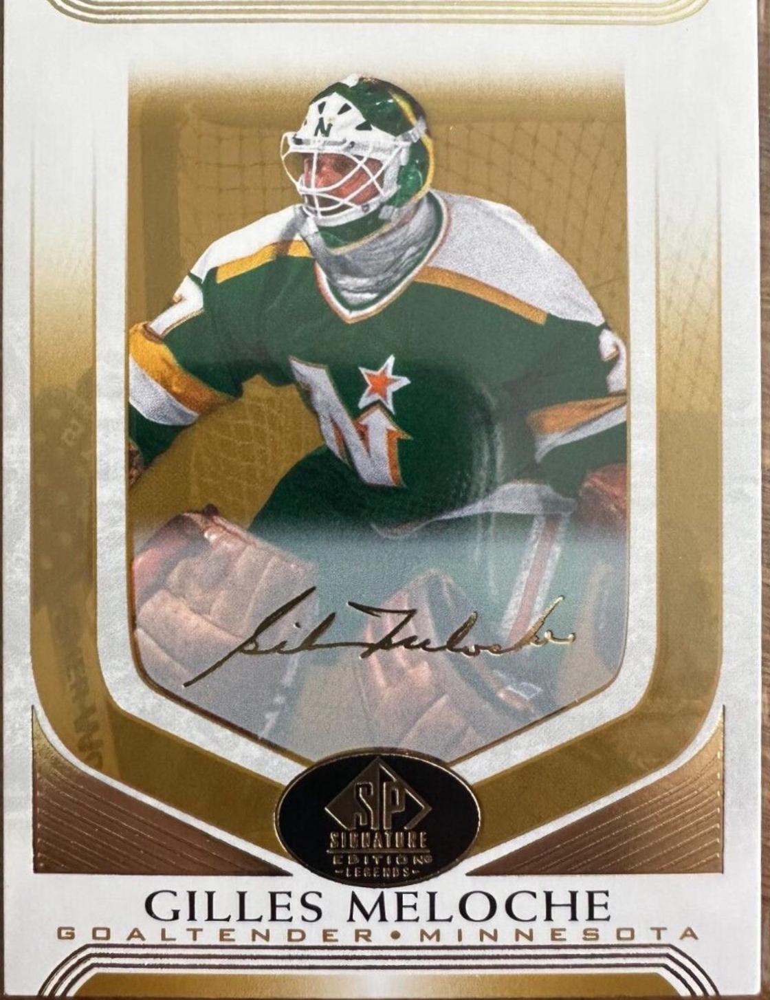Gilles Meloche [Gold Spectrum Autograph] #118