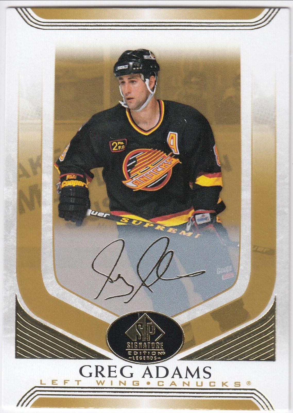 Greg Adams [Gold] #7