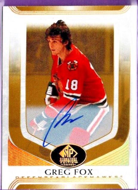Greg Fox [Gold Spectrum Autograph] #263