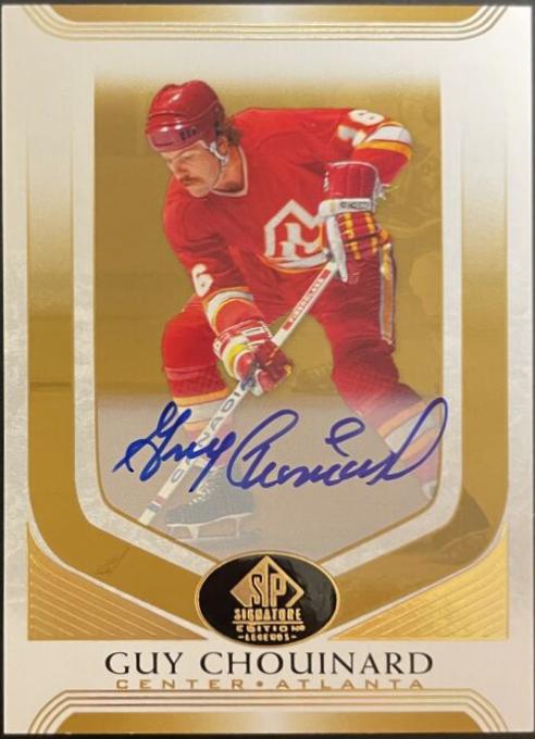 Guy Chouinard [Black Autograph] #152