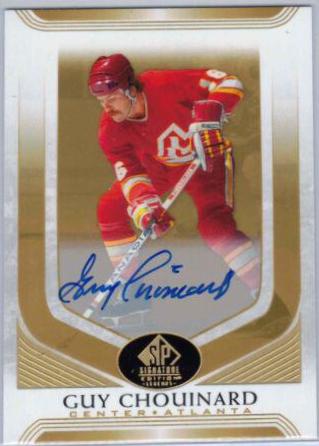 Guy Chouinard [Gold Spectrum Autograph] #152