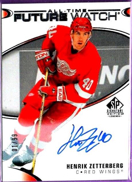 Henrik Zetterberg [Autograph] #403
