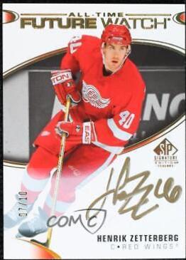 Henrik Zetterberg [Black Autograph] #403