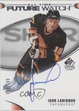 Igor Larionov [Autograph] #374