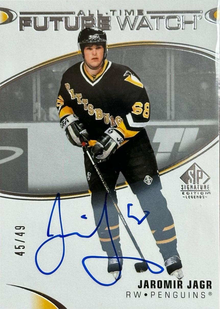 Jaromir Jagr [Autograph] #443