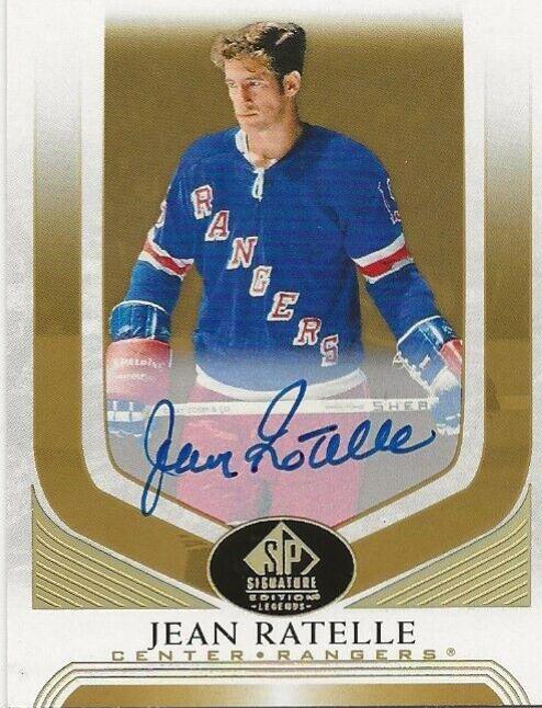 Jean Ratelle [Black Autograph] #16