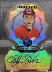Jim Peplinski [Gold Spectrum Autograph] #153