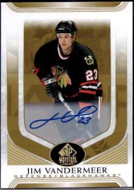 Jim Vandermeer [Black Autograph] #191