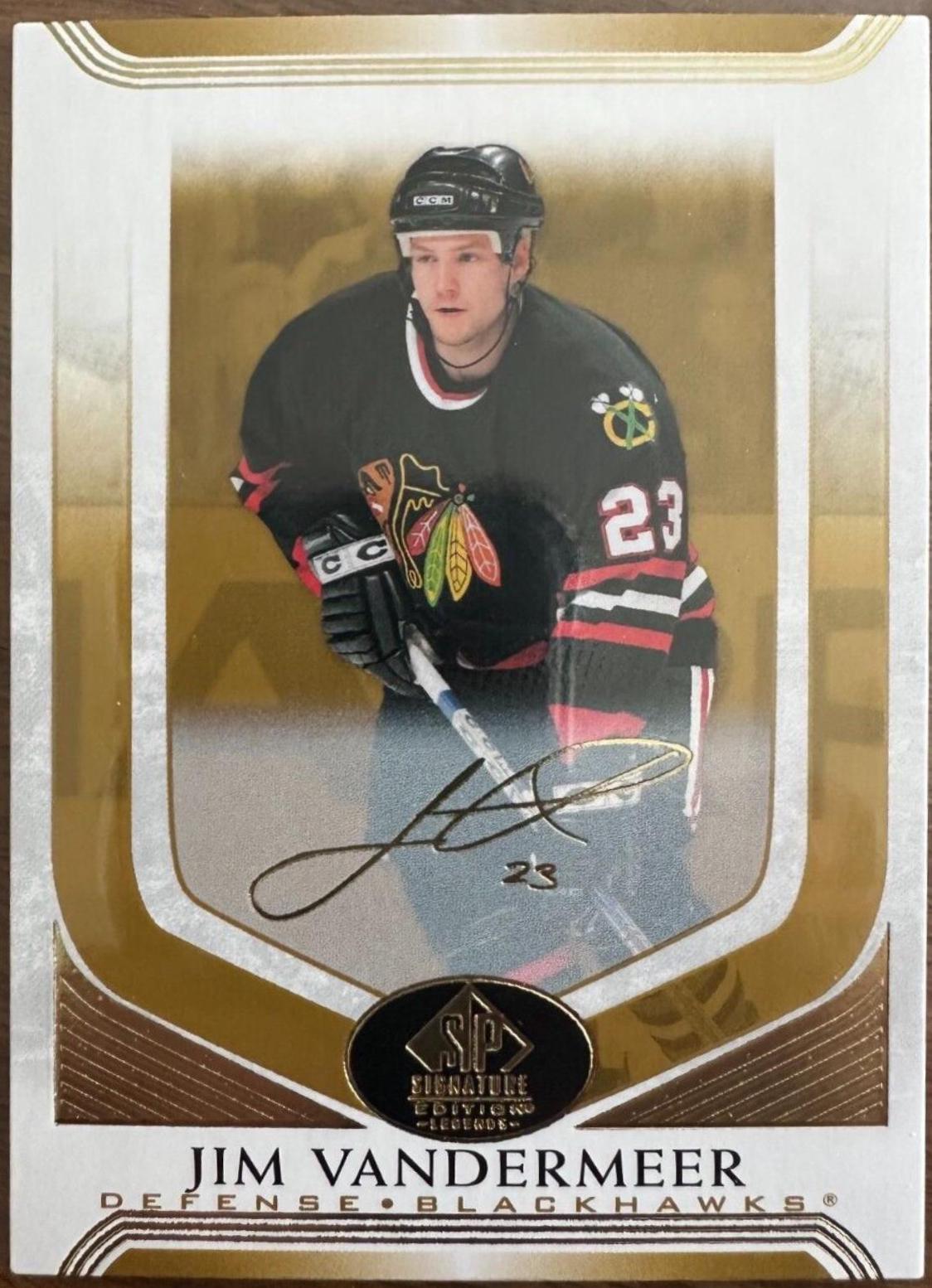 Jim Vandermeer [Gold Spectrum Autograph] #191