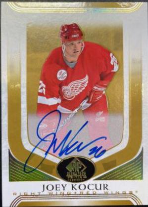 Joey Kocur [Black Autograph] #85