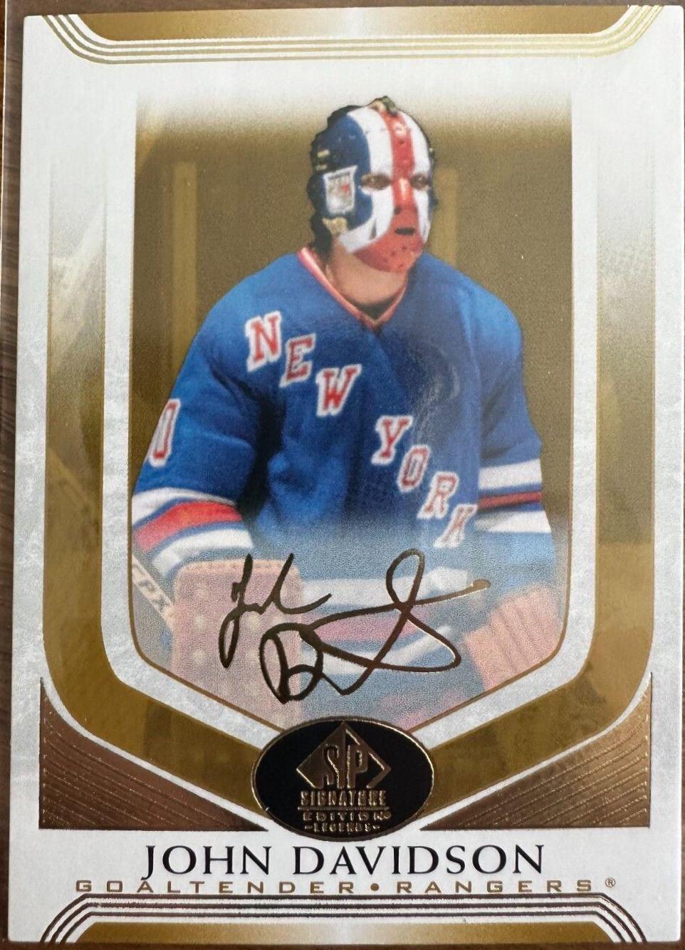 John Davidson [Gold Spectrum Autograph] #175