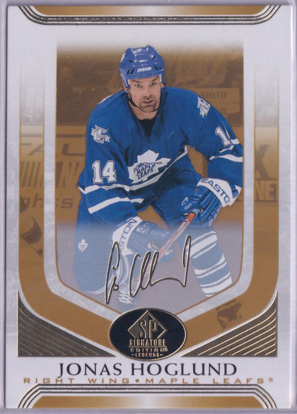 Jonas Hoglund [Gold] #300