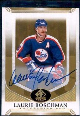 Laurie Boschman [Gold Spectrum Autograph] #285