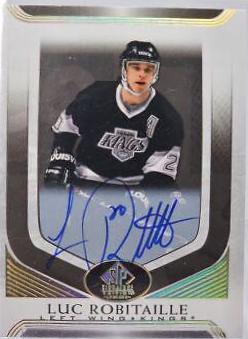 Luc Robitaille [Black Autograph] #305