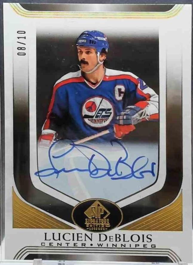 Lucien DeBlois [Black Autograph] #115