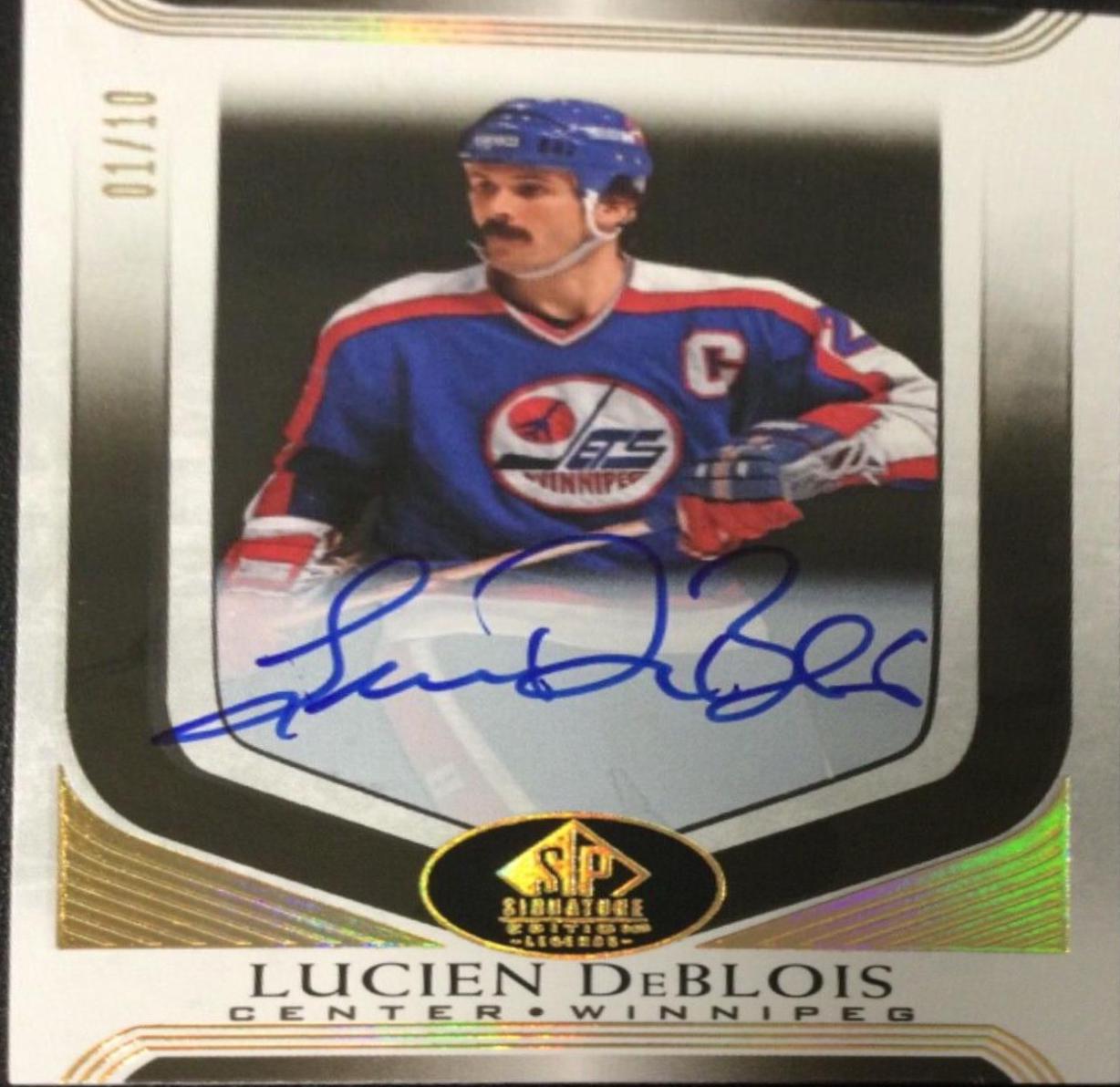 Lucien DeBlois [Gold Spectrum Autograph] #115