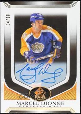 Marcel Dionne [Black Autograph] #323