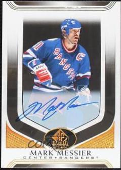 Mark Messier [Gold Spectrum Autograph] #303