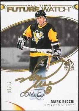 Mark Recchi [Black Autograph] #373