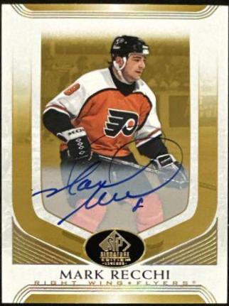 Mark Recchi [Gold Spectrum Autograph] #188