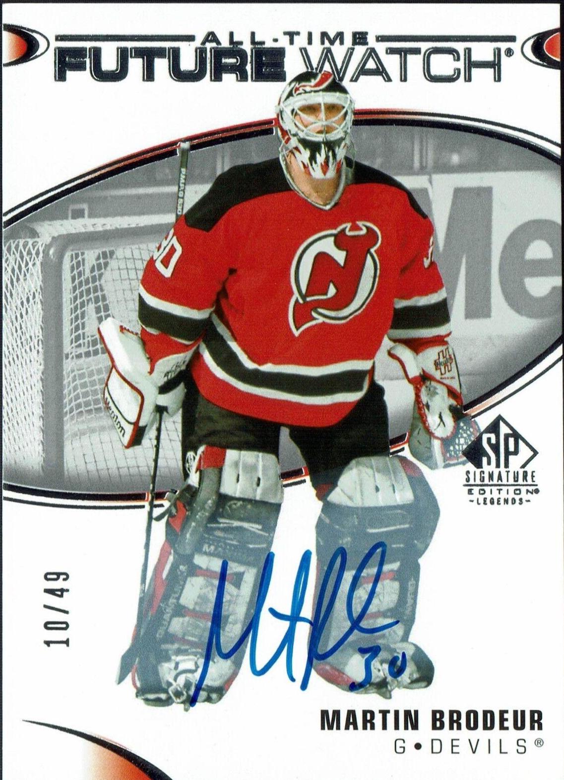 Martin Brodeur [Autograph] #444