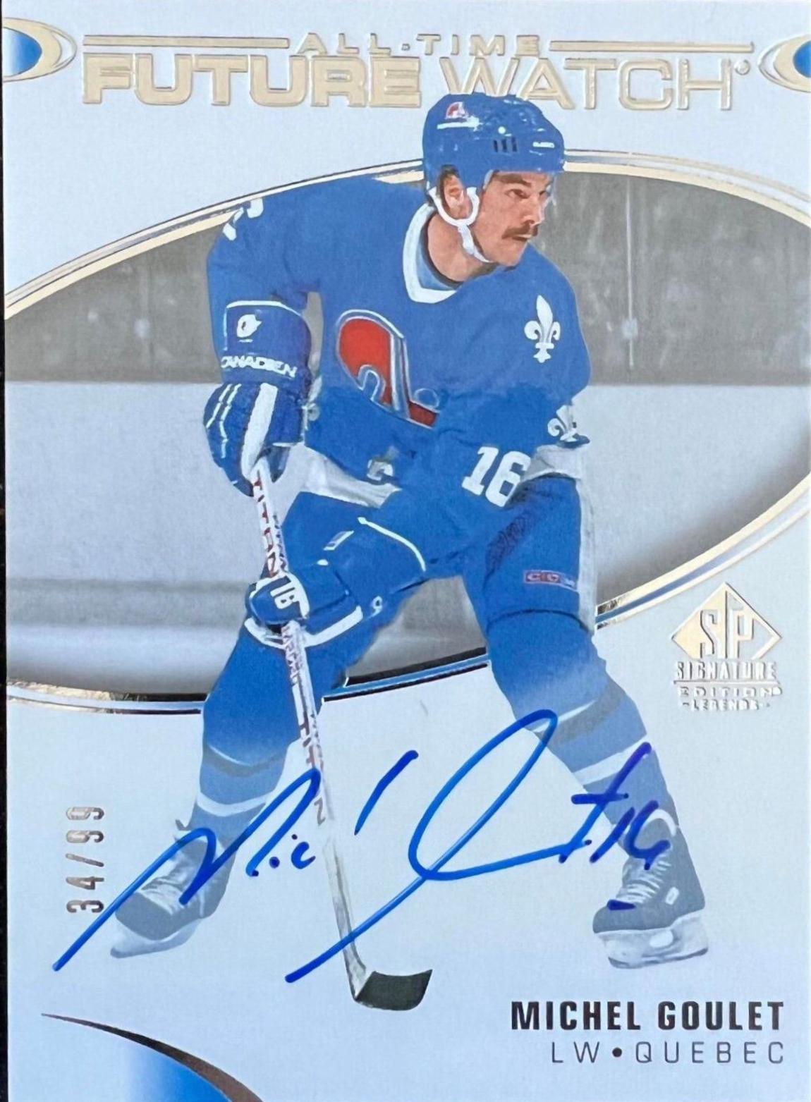Michel Goulet [Autograph] #422