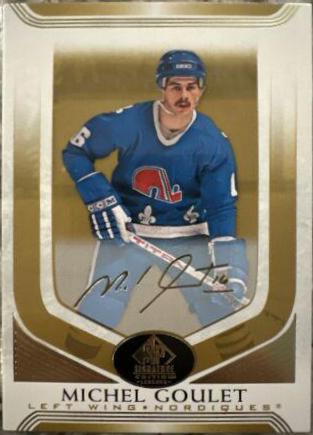 Michel Goulet [Gold Spectrum Autograph] #28
