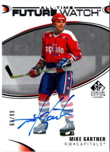 Mike Gartner [Autograph] #396