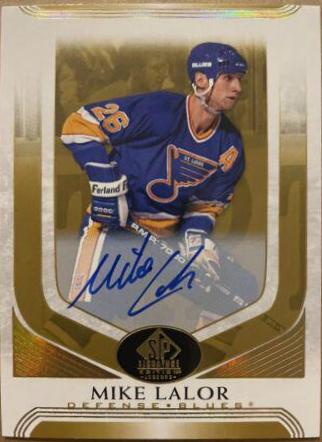 Mike Lalor [Gold Spectrum Autograph] #256