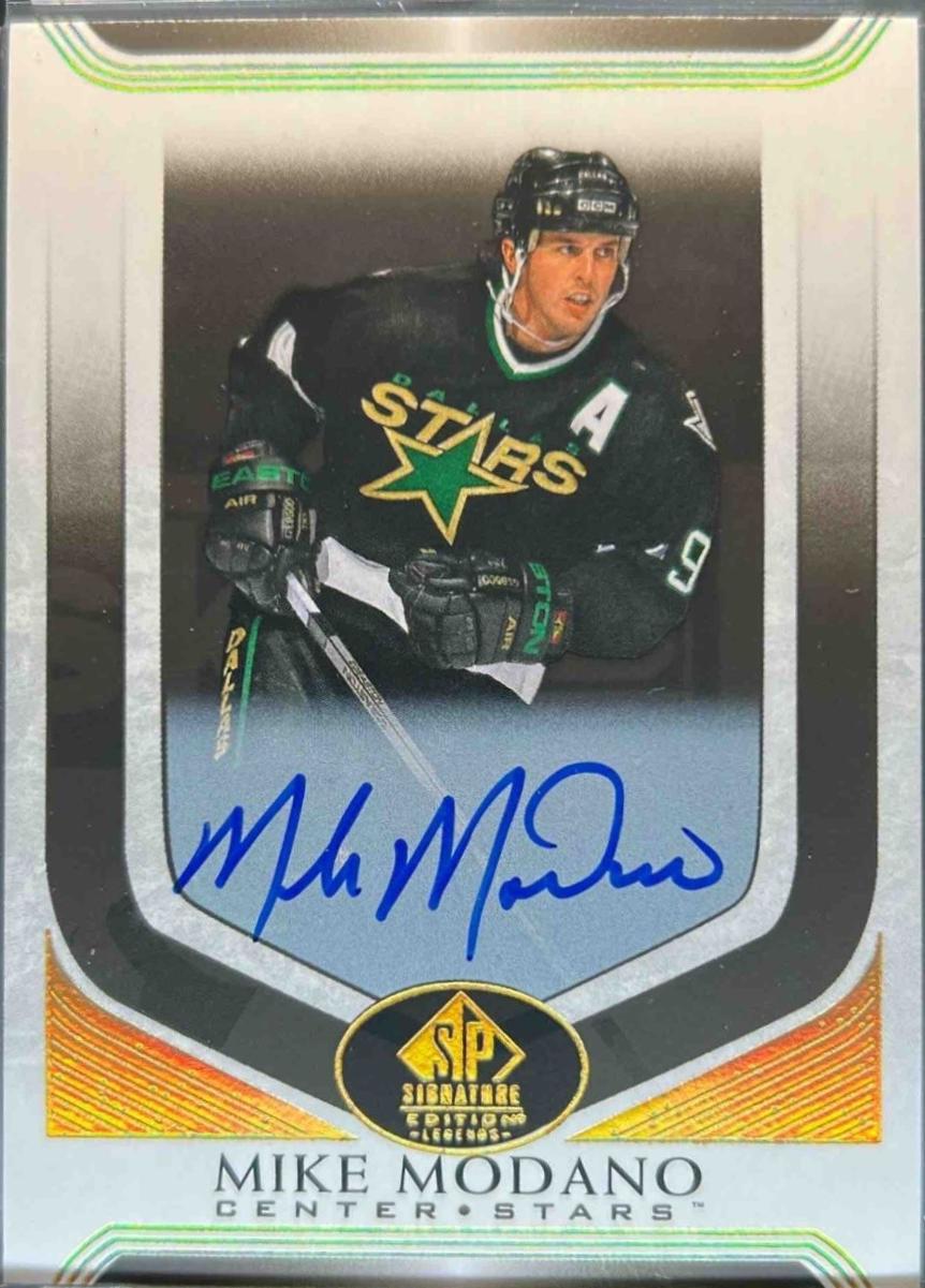 Mike Modano [Black Autograph] #322