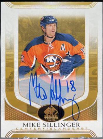 Mike Sillinger [Black Autograph] #257