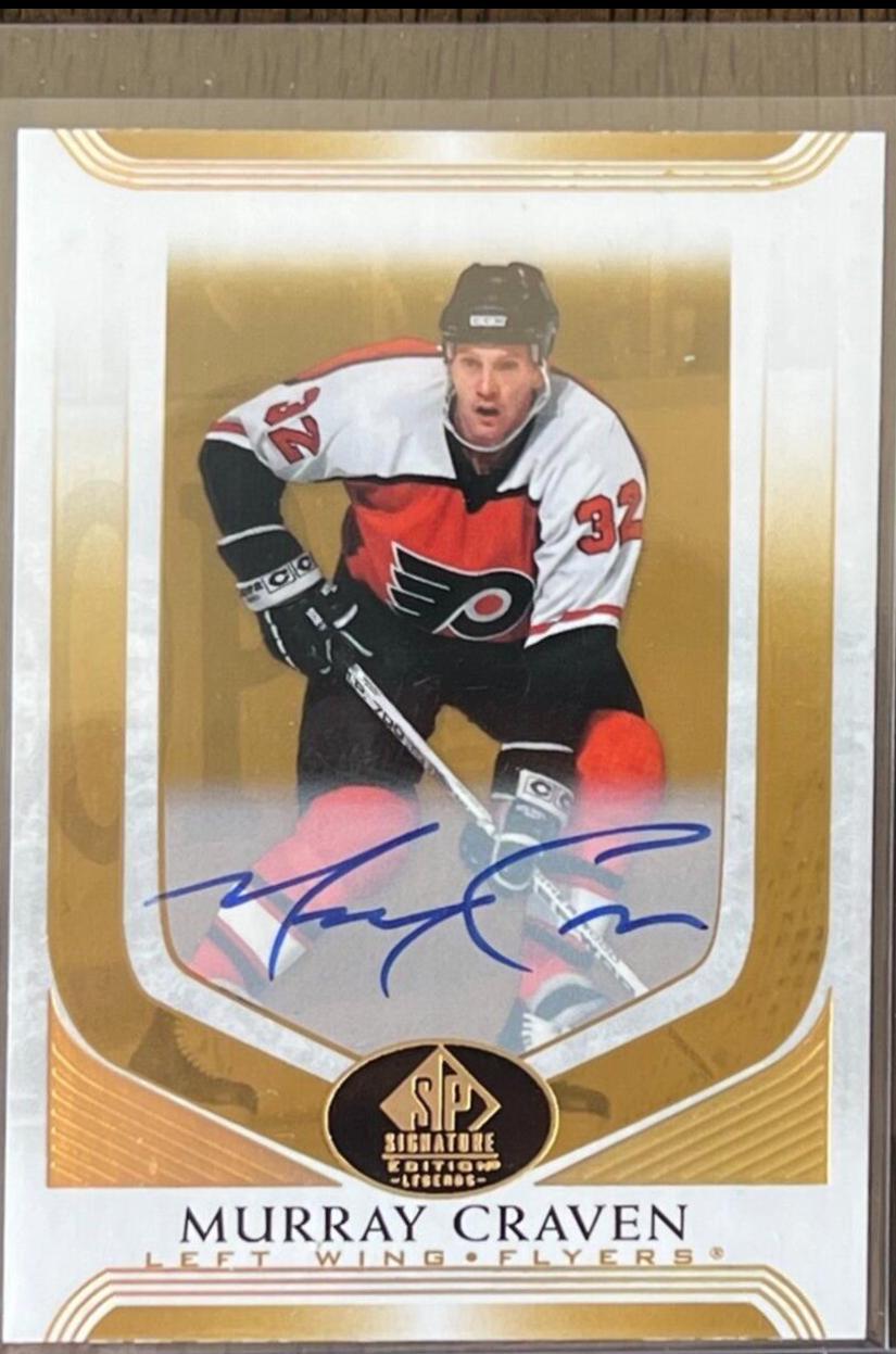 Murray Craven [Gold Spectrum Autograph] #32