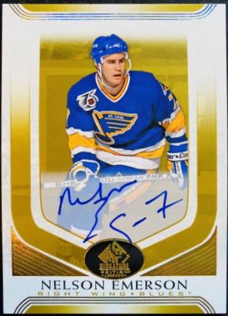 Nelson Emerson [Black Autograph] #125