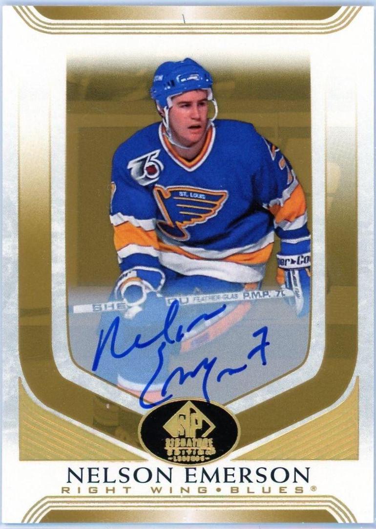 Nelson Emerson [Gold Spectrum Autograph] #125