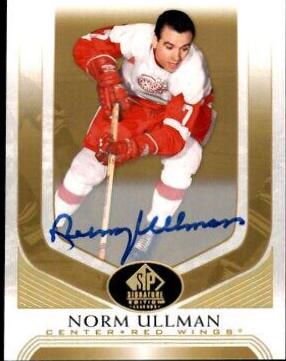 Norm Ullman [Gold Spectrum Autograph] #44