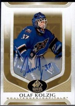 Olaf Kolzig [Gold Spectrum Autograph] #10