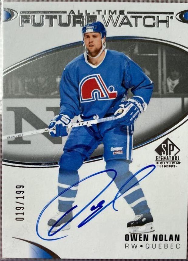 Owen Nolan [Autograph] #366