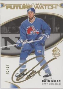 Owen Nolan [Black Autograph] #366
