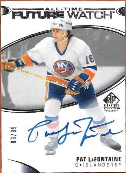 Pat LaFontaine [Autograph] #419