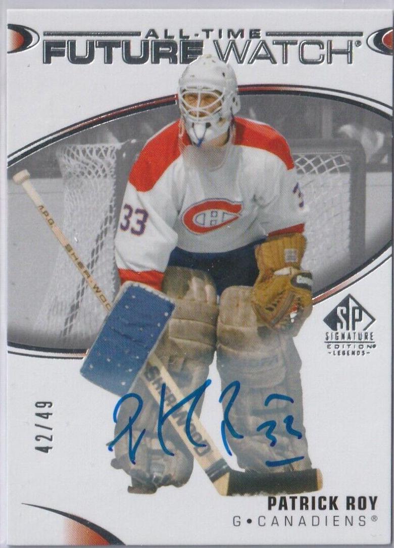 Patrick Roy [Autograph] #447