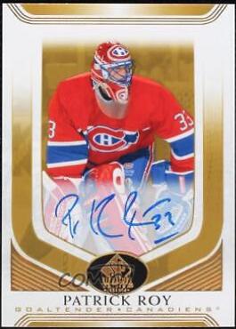 Patrick Roy [Gold Spectrum Autograph] #166