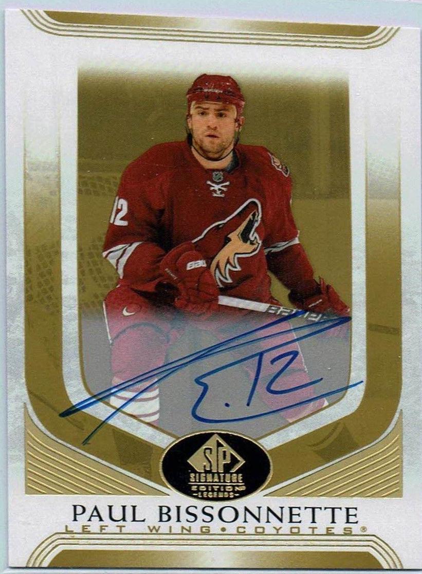 Paul Bissonnette [Gold Spectrum Autograph] #162