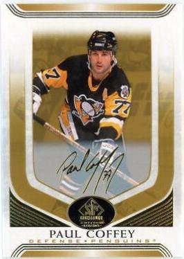 Paul Coffey [Gold Spectrum Autograph] #312