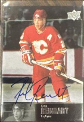 Paul Reinhart [Black Autograph] #97
