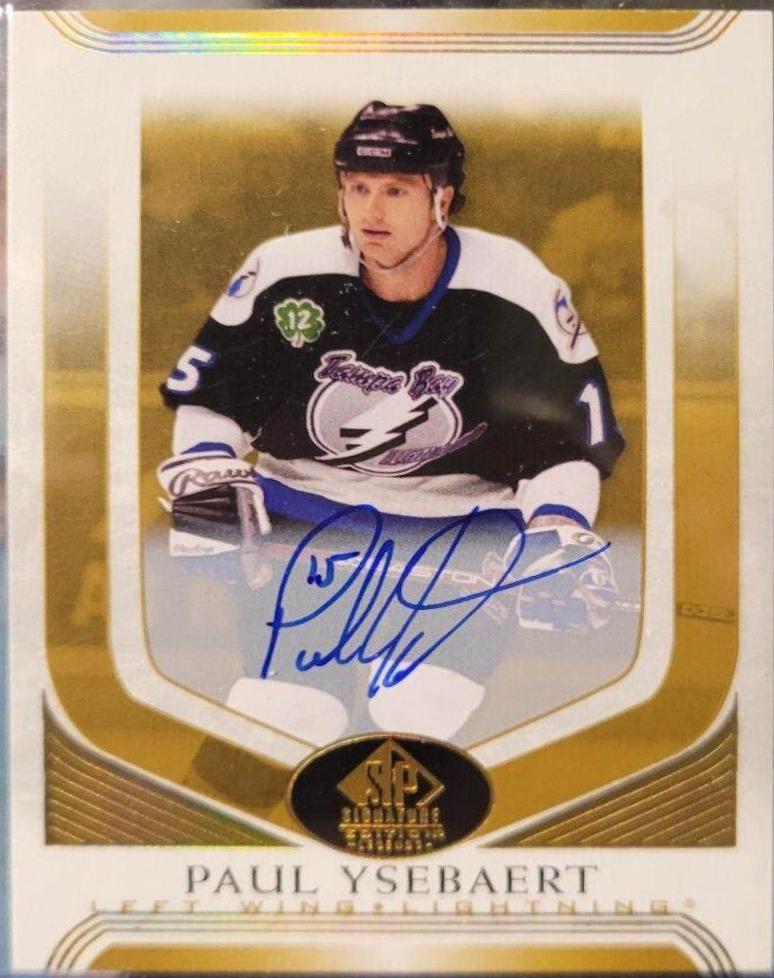 Paul Ysebaert [Gold Spectrum Autograph] #255