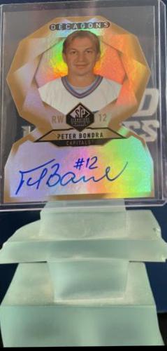 Peter Bondra [Gold Spectrum Autograph] #74