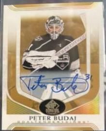 Peter Budaj [Gold Spectrum Autograph] #211