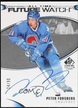 Peter Forsberg [Autograph] #432